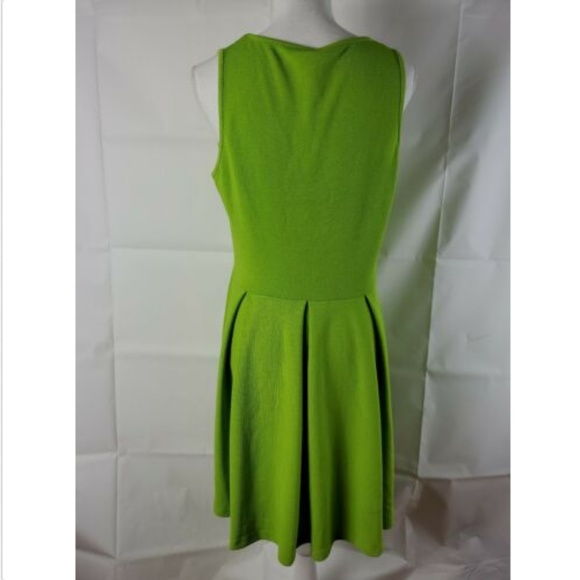NWT White Mark Sz XL Tank Dress Green A Line Mini - Picture 4 of 6